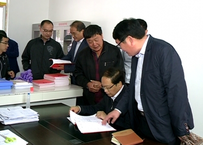 蔡贤忠调研上龛门古寺精准扶贫工作