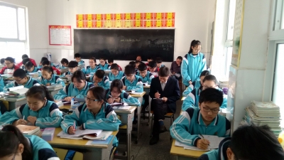 县教研室调研城关四中中考复习备考情况