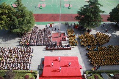 航拍 喜看今日新军店