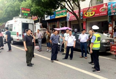 房县开展机动车尾气遥感监测