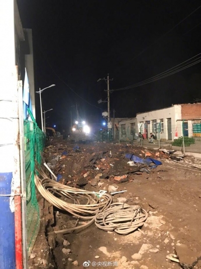 吉林松原发生燃气管道爆炸事故 已致5死89伤