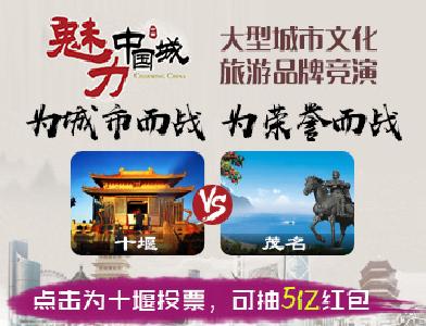 《魅力中国城》网络投票进入白热化 十堰茂名两竞演对手交替领跑