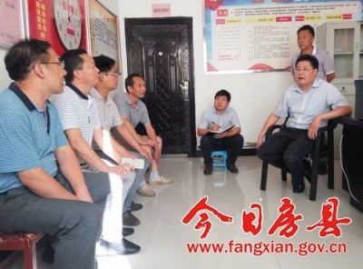 陈刚考察调研精准扶贫驻村帮扶工作