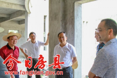 蔡贤忠专题调研土城黄酒民俗文化村建设  