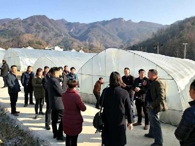 张湾区组织部带领村社区书记来窑淮镇交流学习