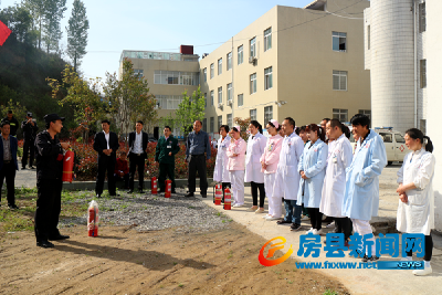 窑淮镇卫生院开展消防安全演练