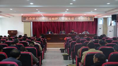 县委第四巡察组进驻野人谷镇开展巡察