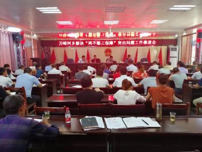 万峪河乡全面整改“两不愁三保障”突出问题