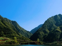 古南河畔--房县青峰镇台口新堰（摄影）