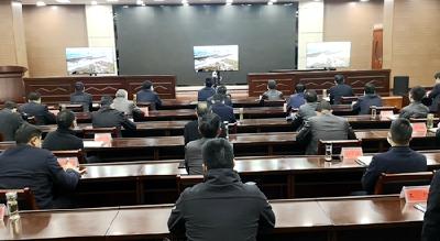 我县组织收看省市投资和重大项目建设视频推进会