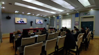 2021年全省供销社工作会议会视频会召开