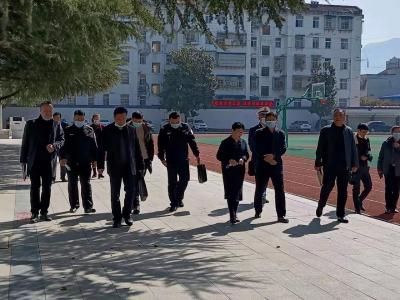 督导检查提升    筑牢安全屏障