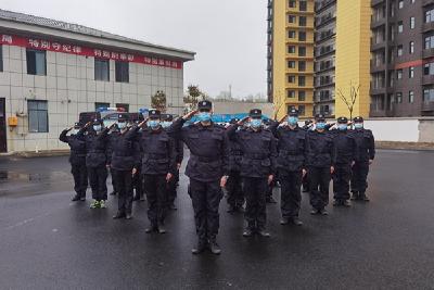 县城管执法局开展2021年春季集训活动