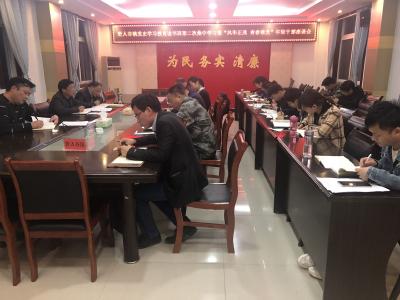 党史学习教育  野人谷镇团委在行动