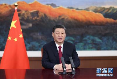 习近平代表党中央、国务院和中央军委祝贺中国空间站天和核心舱发射任务成功的贺电