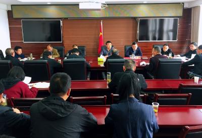 肖大有主持召开中央巡视湖北反馈意见整改督办会