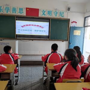 县实验小学开展全民国家安全教育日主题教育活动