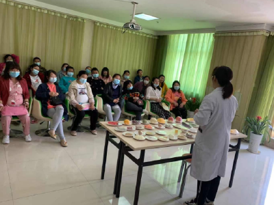 县保健院举办妊娠期糖尿病健康讲座