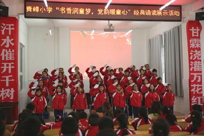 青峰小学：书香润童梦 党韵暖童心