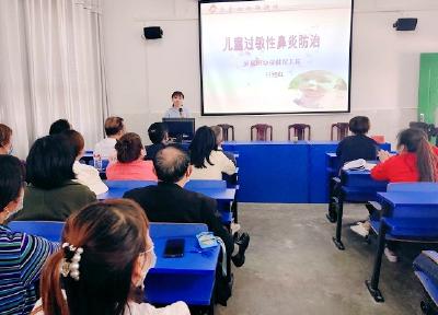 房县“健康副校长”走进军店镇中心幼儿园
