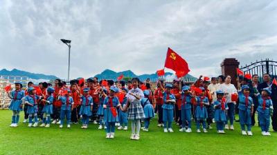 九道乡咸水小学：开展“红领巾 心向党”庆祝建党100 周年教育活动
