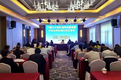 全市水稻机插现场展演暨水稻全程机械化推进会在房召开  