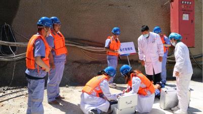 开展防汛地灾演练