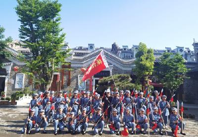 房县天明小学：红色文化引领    助力红色教育