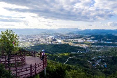 水在城中 城在绿中