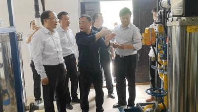 蔡贤忠现场办公推进环保督查反馈问题整改落实落地