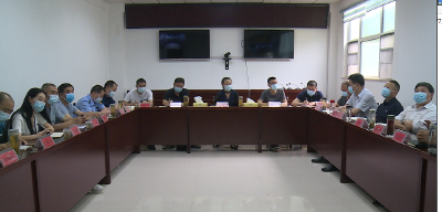 我县组织收看全市疫情防控视频会