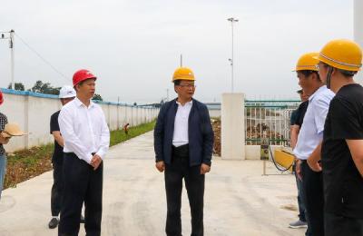蔡贤忠纪道清检查安全生产和疫情防控工作