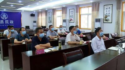 我县全面安排部署农业水利民政领域安全稳定工作