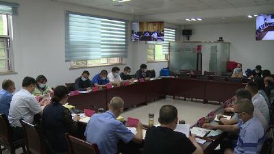 我县集中收看全市中考保障工作暨教育领域隐患排查视频会