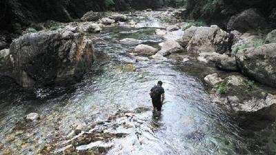 “华中第一大峡谷”房县阴峪河：藏有玉石的神秘河流