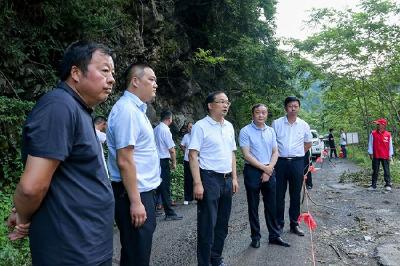 蔡贤忠在九道乡调研时强调：毫不松懈抓好防汛抗灾 全面有序推进乡村振兴
