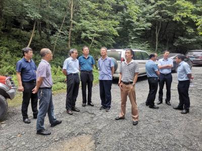 国家林草局调研组来房县调研天保工程