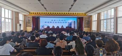 县医院：高度重视 迅速行动 坚决筑牢疫情防控严密防线