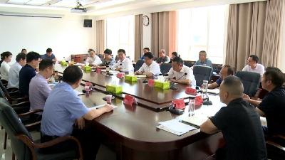 市人民医院来我县交流洽谈医疗协作及康养项目