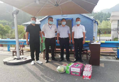 窑淮镇爱心捐赠 助力抗击疫情