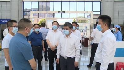 刘松林来我县检查指导防汛抗旱、疫情防控工作