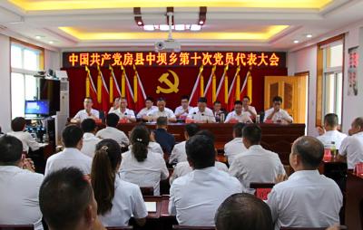 中坝乡第十次党代会胜利召开