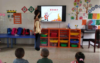 九道乡中心幼儿园：开展"平安启航，健康成长"安全教育活动