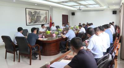 纪道清强调：主动破解难题 加快推进城区水环境综合治理项目