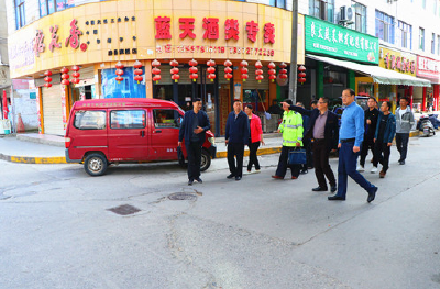 房县城区背街小巷环境综合整治试点工作正式启动