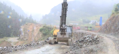 梅五路建设进展顺利 预计明年4月基本达到通车条件