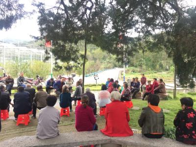 化龙堰镇上湾村：鸳鸯柏下开“户院 ”人居环境换新颜