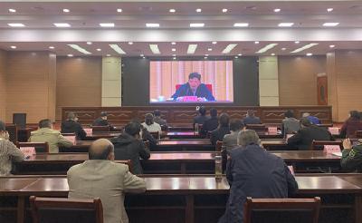 我县收听收看全省森林防灭火电视电话会