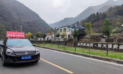 县林业局森林防火宣传如火如荼