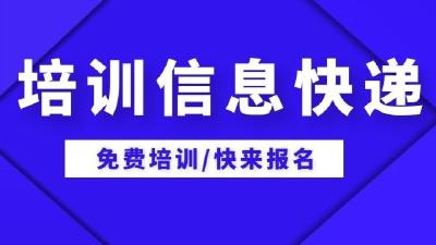 中式面点师免费培训！